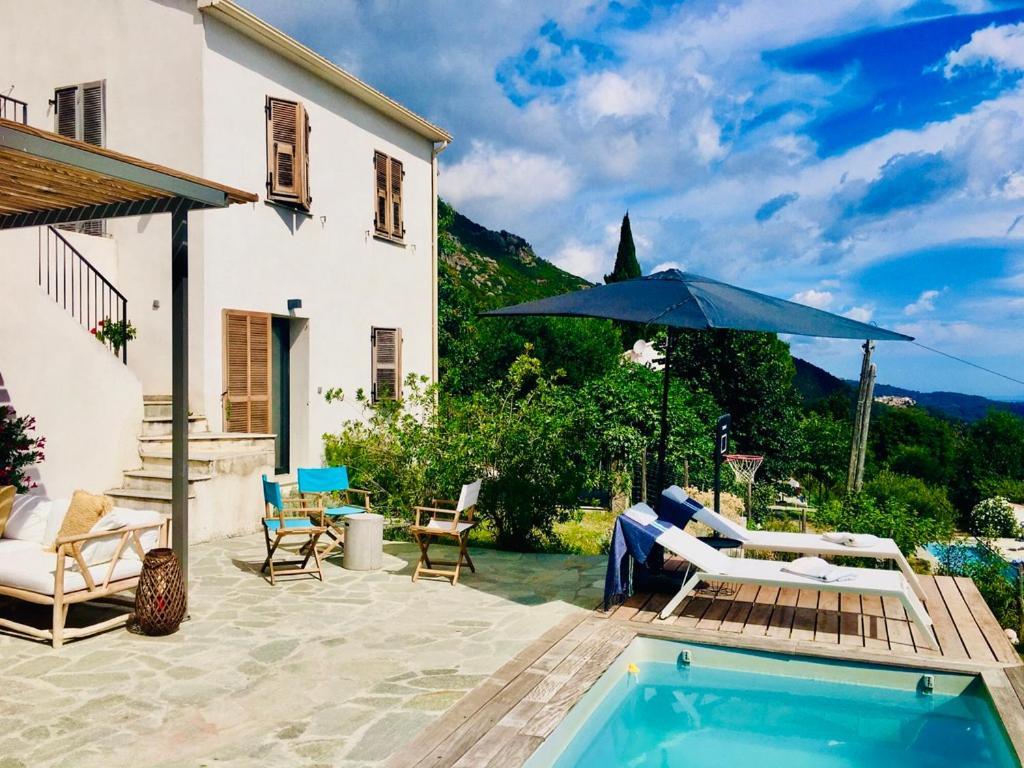 Villa Poggio Santa-Maria-Poggio  Bagian luar foto
